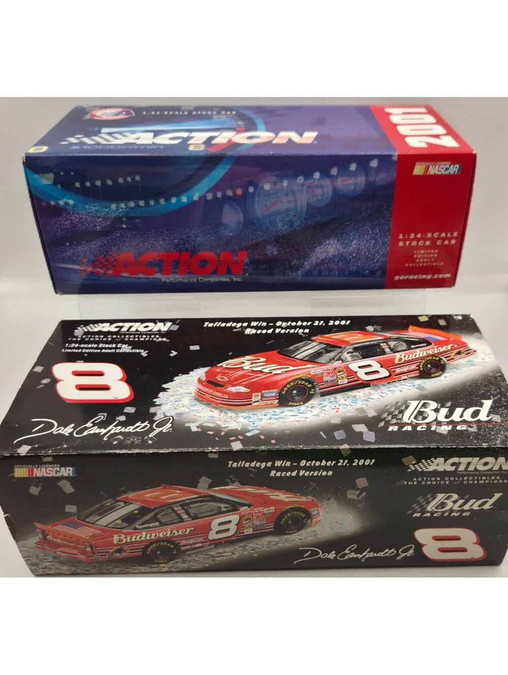 Dale Earnhardt Jr #8 Budweiser Talladega Win Raced Version Action1:24 NASCAR VTG